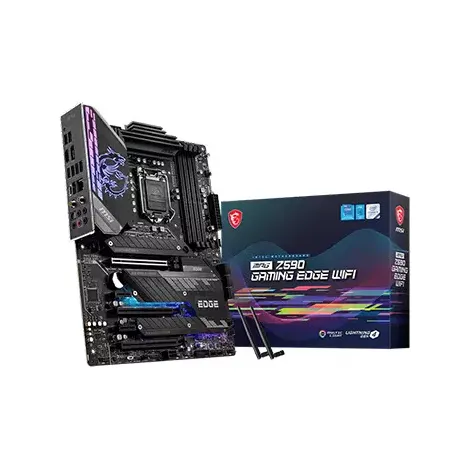 MSI MPG Z590 Gaming EDGE WiFi 10th Gen and 11th Gen ATX Motherboard