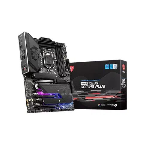 MSI MPG Z590 Gaming PLUS 10th Gen and 11th Gen ATX Motherboard