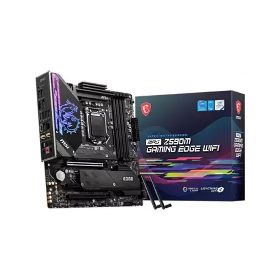 MSI MPG Z590M GAMING EDGE WIFI 10th & 11th Gen M-ATX INTEL Motherboard