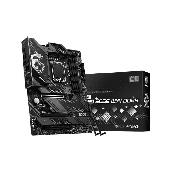 MSI MPG Z690 EDGE WIFI DDR4 LGA 1700 ATX 12th Gen Intel Motherboard