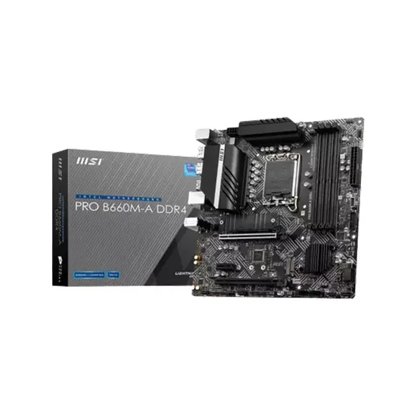 MSI PRO B660M-A DDR4 MICRO-ATX 12TH GEN INTEL MOTHERBOARD