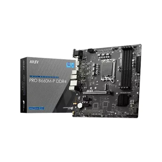MSI PRO B660M-P DDR4 MICRO-ATX 12TH GEN INTEL MOTHERBOARD
