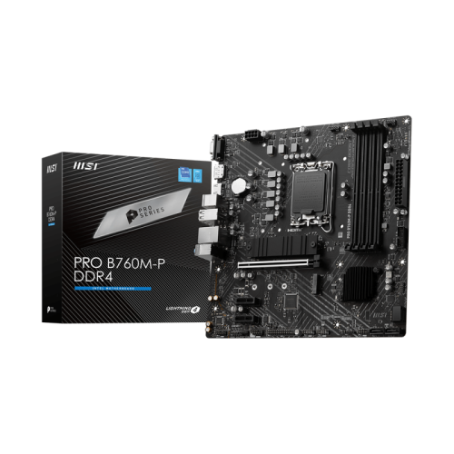MSI PRO B760M-P DDR4 mATX Motherboard