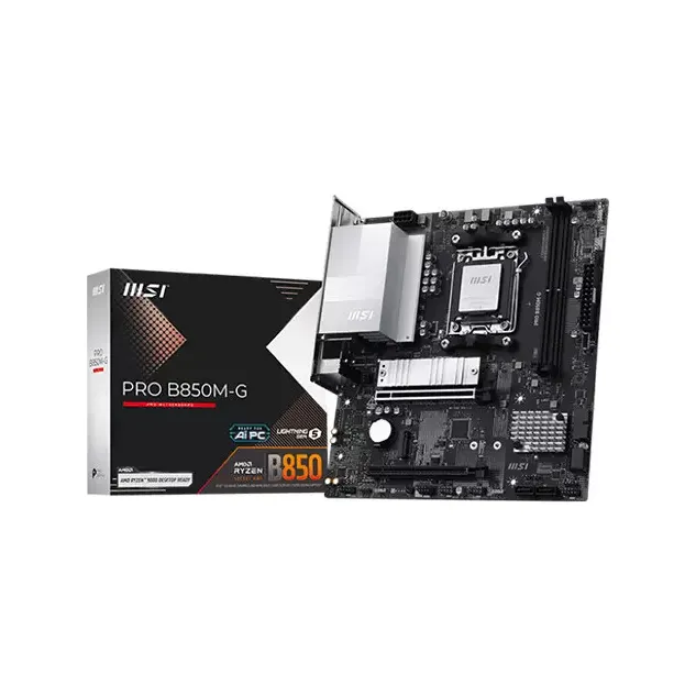 MSI PRO B850M-G AMD AM5 DDR5 mATX Motherboard