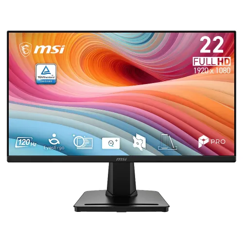 MSI PRO MP225 E12L 22" 120hz FHD IPS Business Monitor