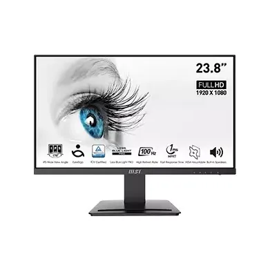 MSI PRO MP243X Business Productivity 23.8-Inch 100Hz IPS Monitor