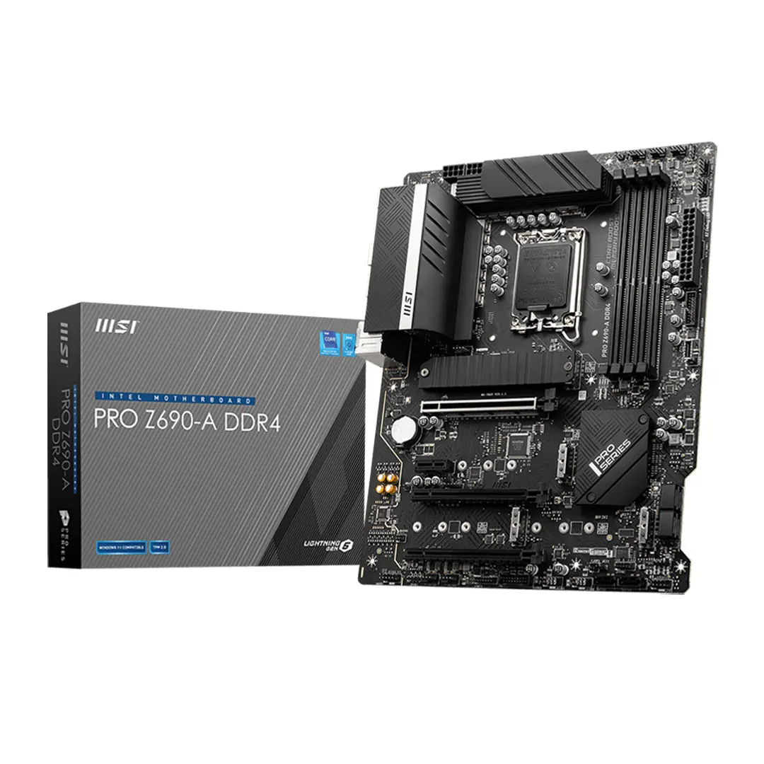 MSI PRO Z690-A DDR4 12TH GEN LGA 1700 ATX Motherboard