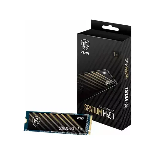 MSI SPATIUM M450 1TB PCIe 4.0 NVMe M.2 SSD