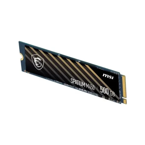 MSI SPATIUM M450 500GB PCIe Gen4.0 NVMe M.2 2280 SSD