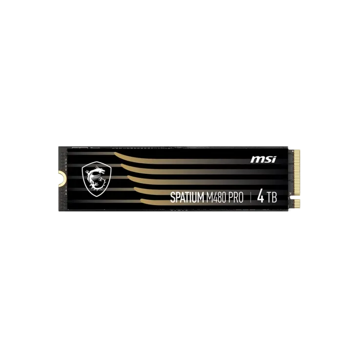 MSI SPATIUM M480 PRO 4TB PCIe 4.0 M.2 NVMe SSD