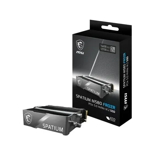 MSI SPATIUM M580 PRO 2TB PCIe 5.0 M.2 NVMe SSD FROZR