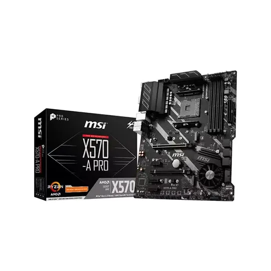 MSI X570-A PRO AM4 ATX Motherboard
