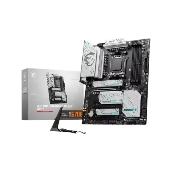 MSI X670E GAMING PLUS WIFI AM5 ATX Motherboard