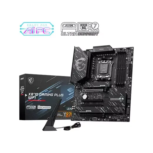 MSI X870 GAMING PLUS WIFI DDR5 AM5 Motherboard
