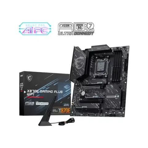 Msi X870E GAMING PLUS WIFI DDR5 AM5 ATX Motherboard