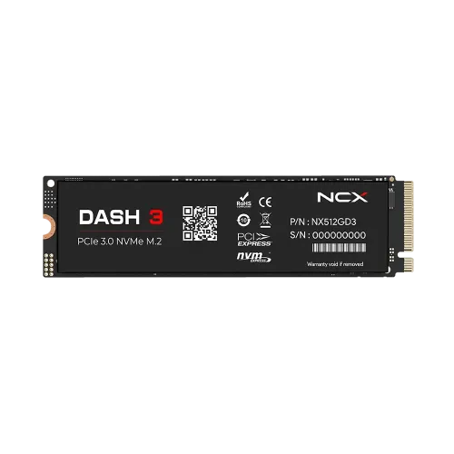 NCX Dash 3 256GB M.2 2280 PCIe Gen3x4 NVMe SSD