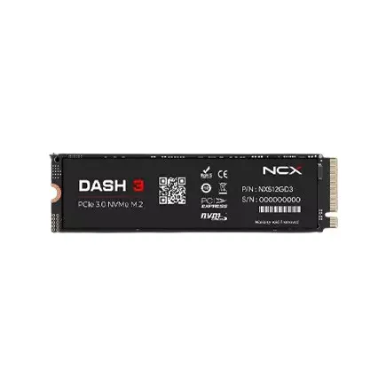 NCX Dash 3 256GB PCIe Gen 3.0 NVMe SSD with HMB Cache
