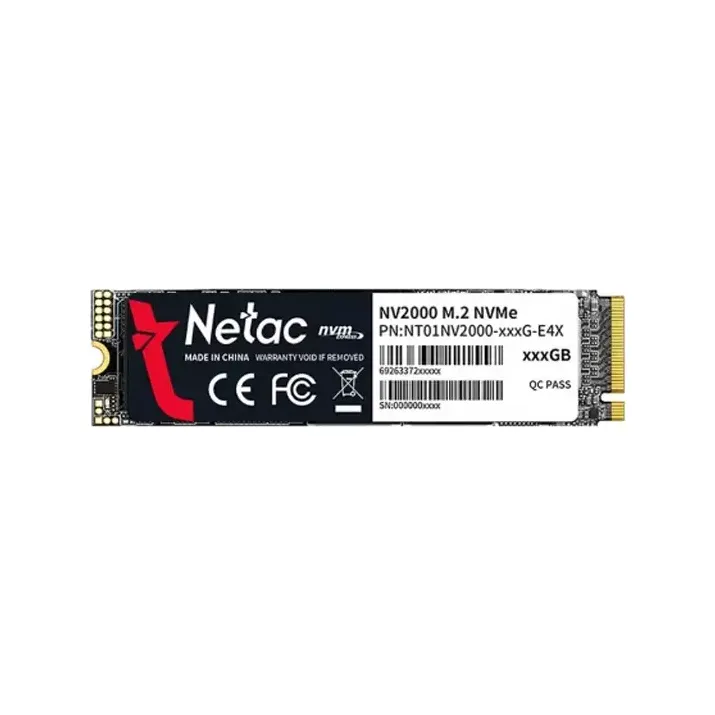 NETAC NV2000 512GB M.2 2280 PCIE 3.0 X4 NVME INTERNAL SSD