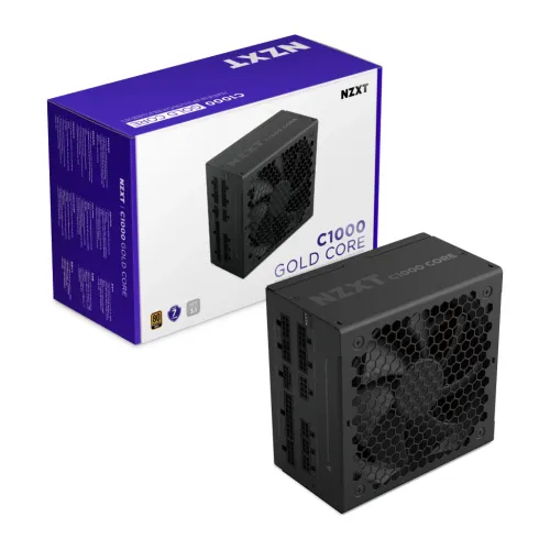 NZXT C1000 Gold Core 10000W 80 Plus Gold ATX 3.1 Full Modular Power Supply