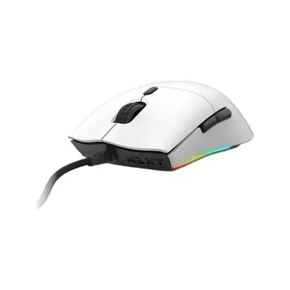NZXT LIFT LIGHTWEIGHT AMBIDEXTROUS MOUSE (WHITE)