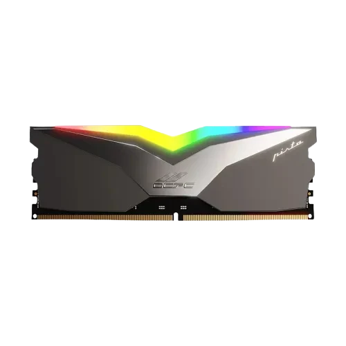 OCPC PISTA RGB 16GB DDR5 6000MHz CL38 Desktop RAM (Black)