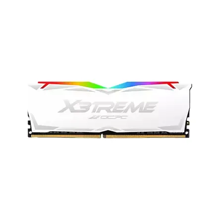 OCPC X3 RGB 8GB DDR4 3200MHZ DESKTOP RAM (WHITE)