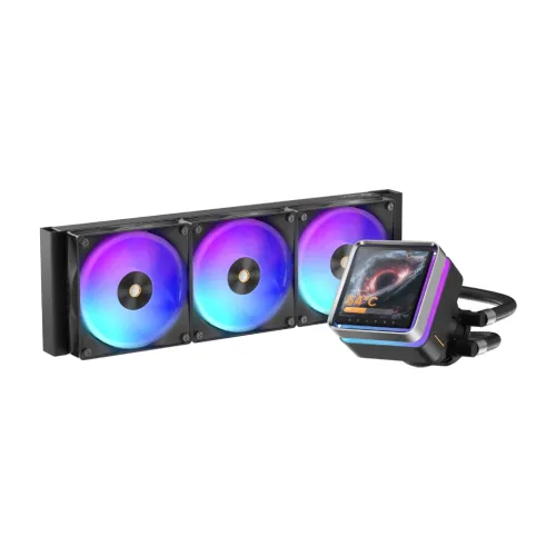 Ocypus SIGMA L36 EX ARGB BK 360mm AIO Liquid CPU Cooler With Display