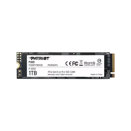 Patriot P300 1TB M.2 2280 PCIe NVMe SSD