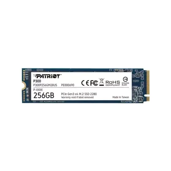 Patriot P300 256GB M.2 2280 PCIe NVMe SSD