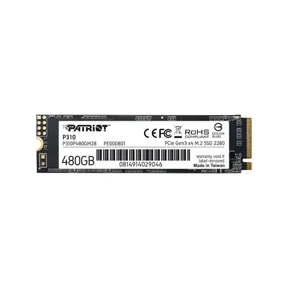 Patriot P310 480GB M.2 2280 PCIe 3.0 NVMe SSD