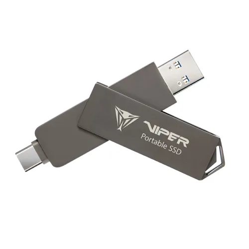 Patriot VIPER Gaming PVP30 512GB USB Type-A & Type-C Portable SSD