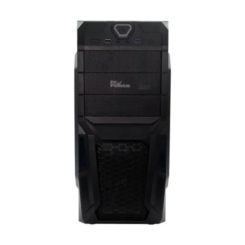 PC Power 180D-1U Mid Tower ATX Case With PSU
