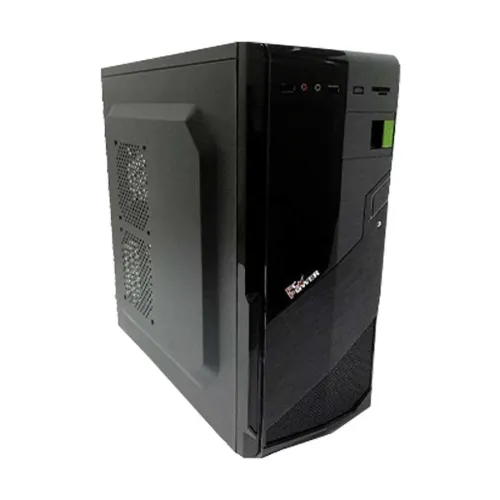 PC Power 180J Mid-Tower ATX Desktop Casing With PSU