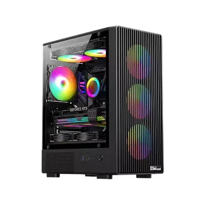 PC Power Breeze Mesh Gaming Case (Black)