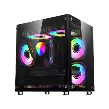 PC POWER ICE CUBE DESKTOP GAMING CASING INCLUDED 350WATT PSU