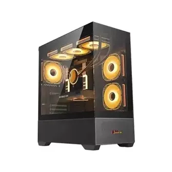 PC Power ICE TOWER ELITE PP-GS500 BK ATX Desktop Gaming Case