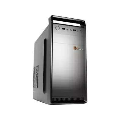 PC Power Pro Case V5 BK Desktop Case with Power Supply