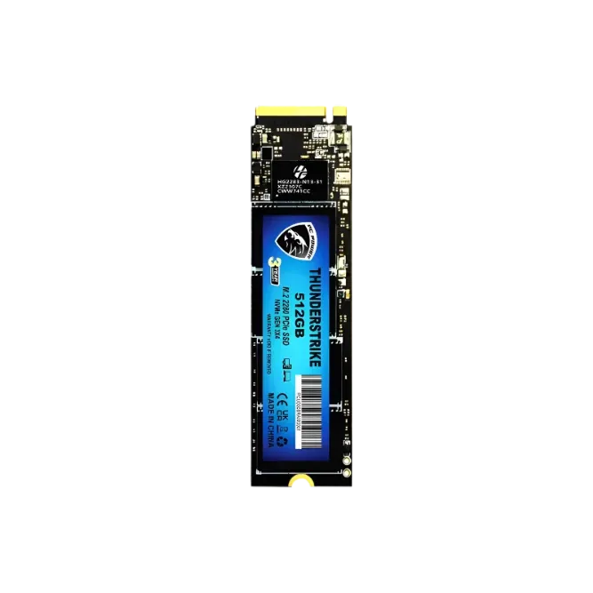 Pc Power Thunderstriker 512GB PCIe Gen3x4 NVMe M.2 Internal SSD