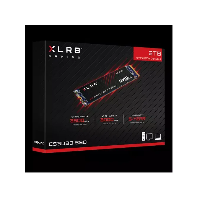PNY CS3030 2TB M.2 NVMe SSD