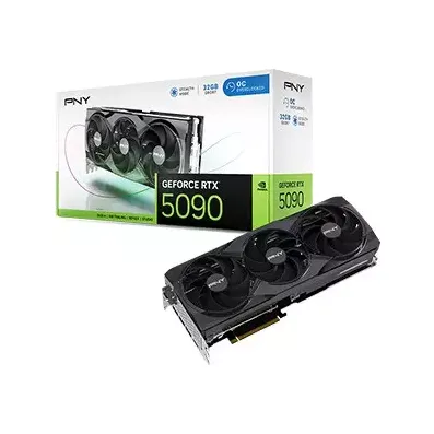 PNY GeForce RTX 5090 32GB OC Triple Fan GDDR7 Graphics Card