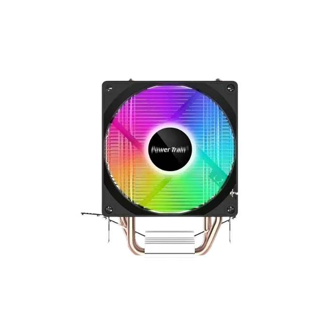 POWER TRAIN DL-200T COLOR RGB CPU COOLER (BLACK)