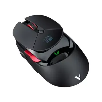 RAPOO VT960S OLED DISPLAY DUAL-MODE RGB GAMING WIRELESS MOUSE