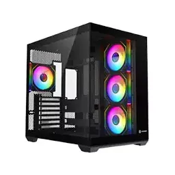 Revenger AIR SPACE BTF 4 ARGB Infinity Fan ATX Black Gaming Case