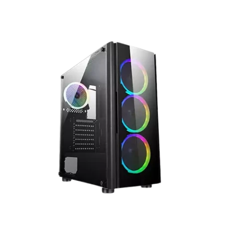 Safeway Tornado MTG-1921 Mid Tower ATX Gaming Case (Black)