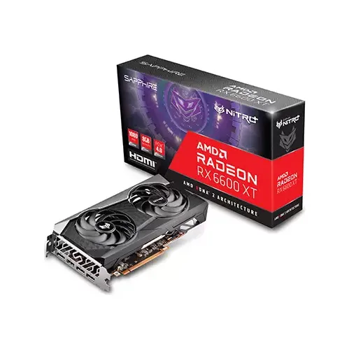 Sapphire NITRO+ AMD Radeon RX 6600 XT Gaming OC 8GB Graphics Card