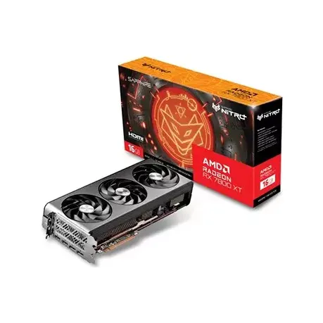 SAPPHIRE Nitro+ AMD Radeon RX 7800 XT Gaming OC 16GB GDDR6 Desktop Graphics Card