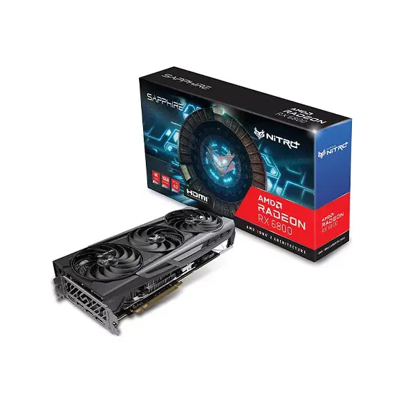 SAPPHIRE NITRO PLUS AMD Radeon RX 6800 Gaming OC 16GB Graphics Card