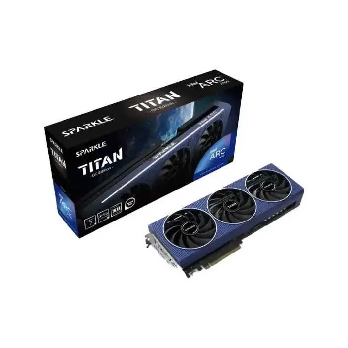 SPARKLE INTEL ARC A770 TITAN OC EDITION 16GB GDDR6 GRAPHICS CARD