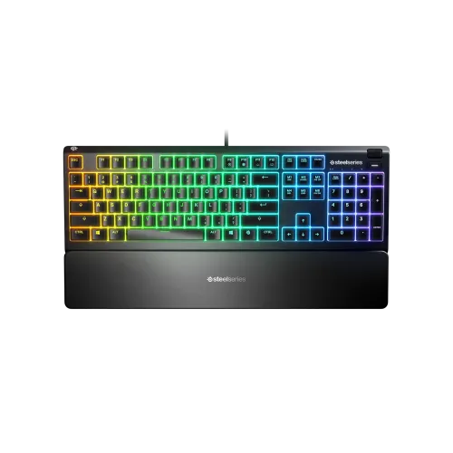 SteelSeries Apex 3 RGB Water Resistant Gaming Mechanical Keyboard