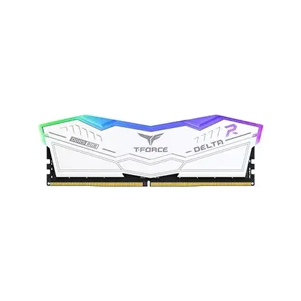 Team Delta RGB 32GB DDR5 6000MHz CL38 Desktop RAM (White)